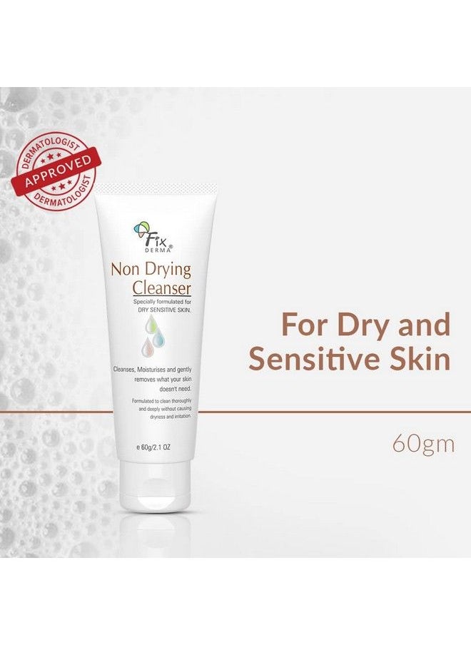 FIXDERMA Non Drying Cleanser Soapfree & Ph Balanced Cleanser Porerefining Dermatologist Tested Face Exfoliator Noncomedogenic & Nonirritating Skin Cleanser 60G  - Image 3