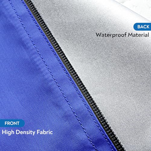 Magik & Kover Queen Mattress Bag for Moving and Storage, Queen Size Mattress Cover for Moving with Heavy Duty Handles, Double Zippers, Reusable Waterproof Mattress Protector for House Moving Travel - Image 3