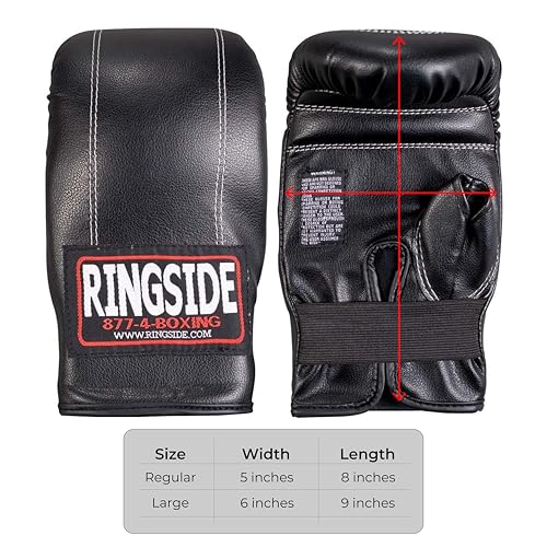 Ringside قفازات رينغسايد الاقتصادية (عادية) ، سوداء - Image 2