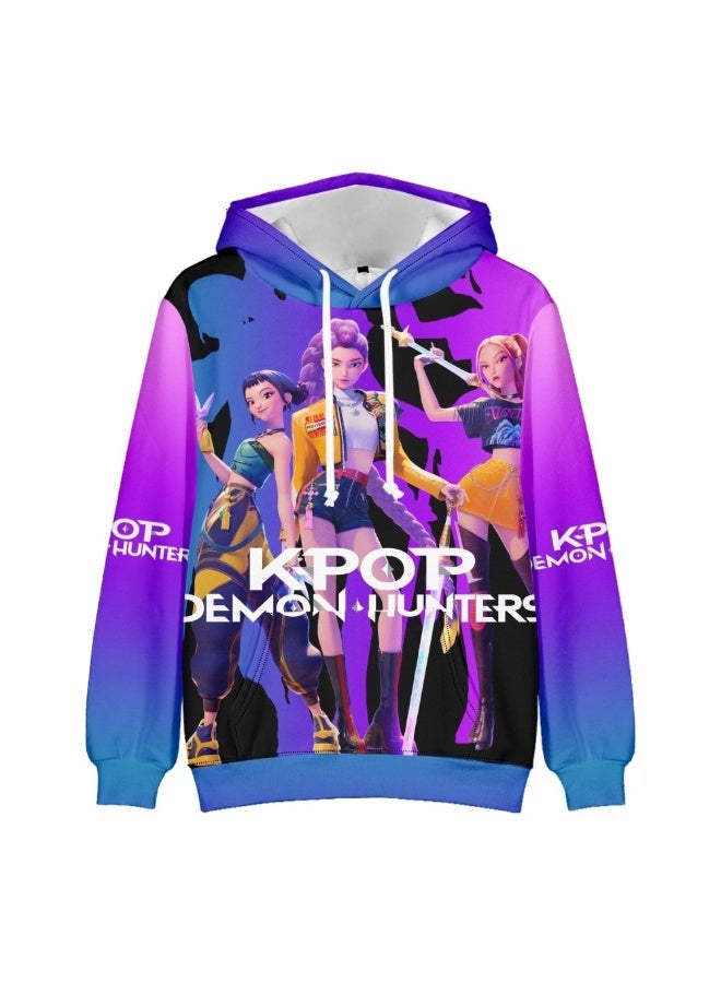 Loquat K-POP: Demon Hunting Girl Group Jackets Available in Various Sizes with Exquisite Prints Can Be Gifted to Friends and Fans - Image 2