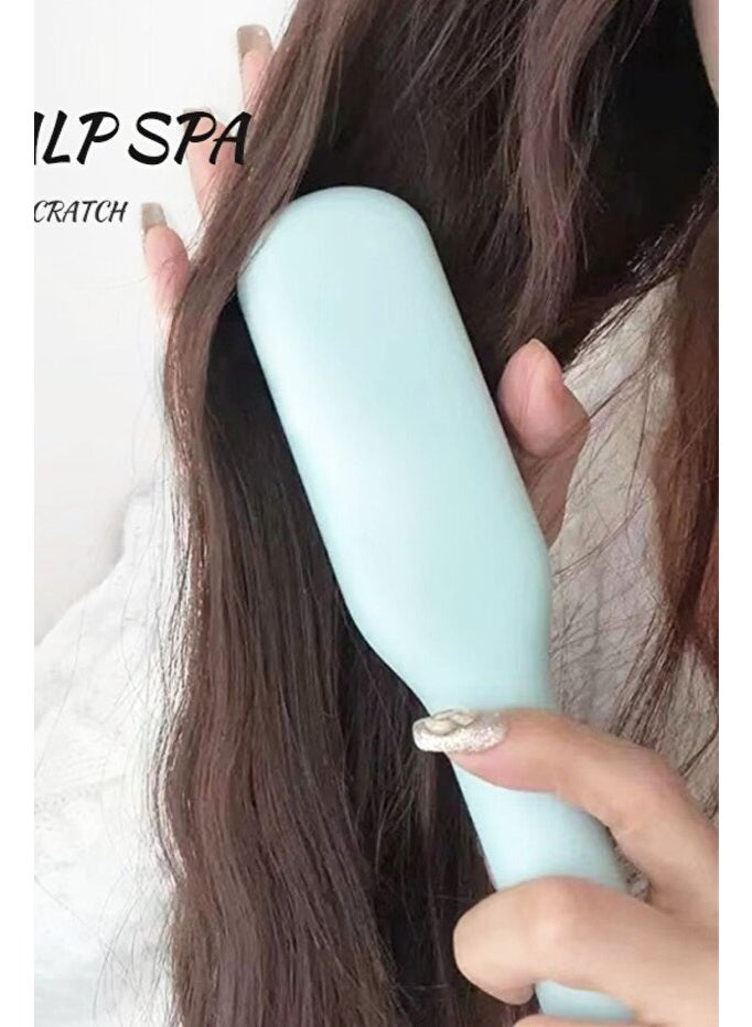 فرشاة شعر ذاتية التنظيف للنساء - مشط تدليك سهل التنظيف بشعيرات قابلة للسحب، أداة تصفيف شعر مضادة للكهرباء الساكنة سهلة التنظيف بسحب واحد لجميع أنواع الشعر - Image 3