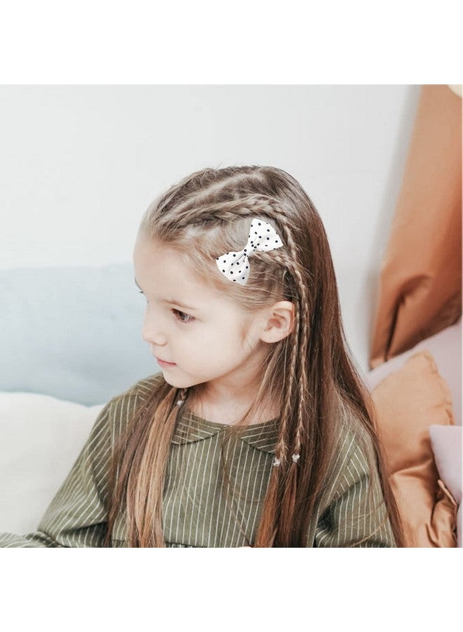 KIDOCHEESE Baby Hair Clips Fully Lined Non Slip Hair Pins Baby Girls Hair Bows Barrettes Hair Accessories for Little Girls Infants Toddlers - Image 5