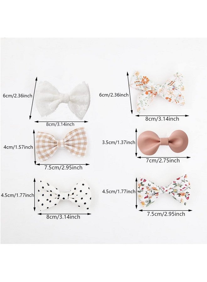KIDOCHEESE Baby Hair Clips Fully Lined Non Slip Hair Pins Baby Girls Hair Bows Barrettes Hair Accessories for Little Girls Infants Toddlers - Image 2