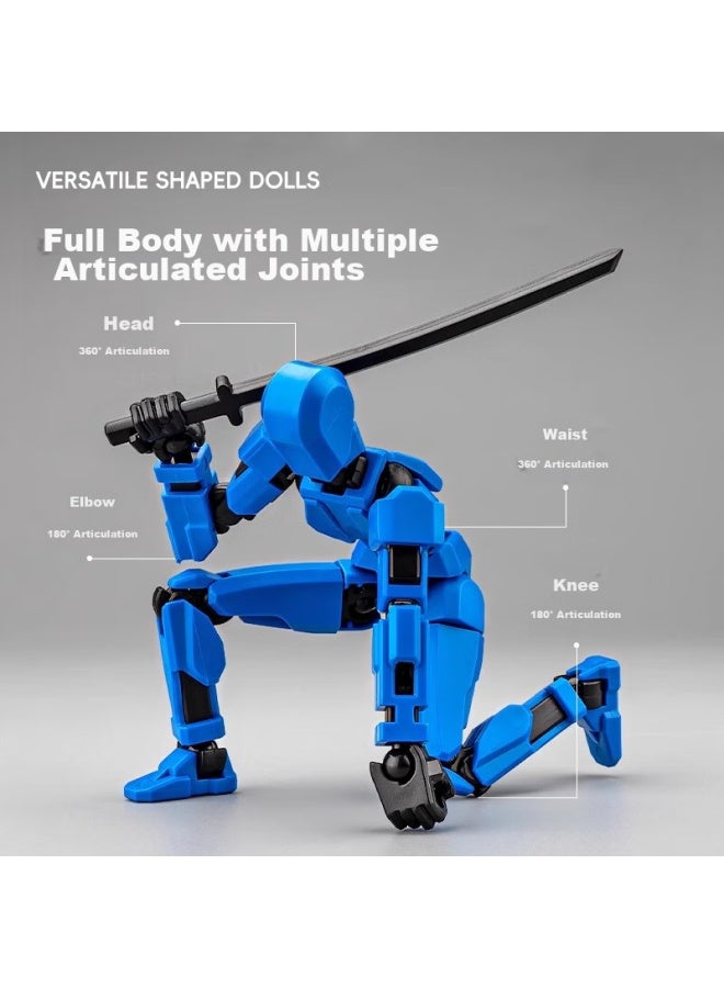 Letrel Lezhe Lucky 13 Multi-joint 3d Printable Building Blocks, Action Figure Assembly Model, Figurine, Class Entertainment, Stress Relief Toy - Image 3