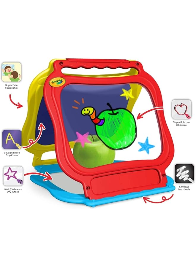 كرايولا حامل الرسم الإبداعي على سطح الطاولة من Grow'N Up - Image 3