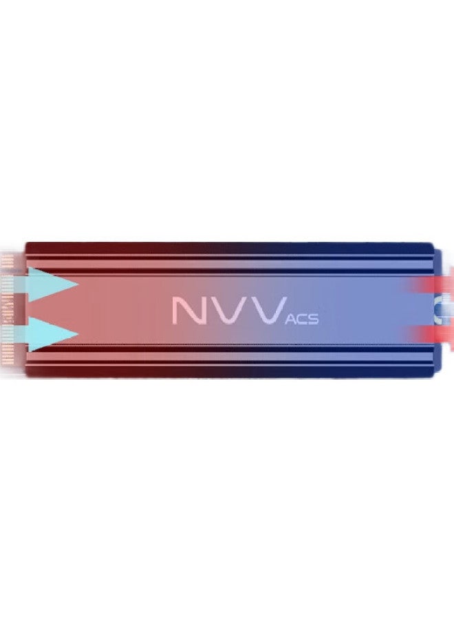 Nvv M.2 Ssd Cooling Vest, Ssd Thermal Paste Cooling Pad, Ps5 Aluminum Alloy Cooler Cooling Sticker Nt-Gt1 - Image 3