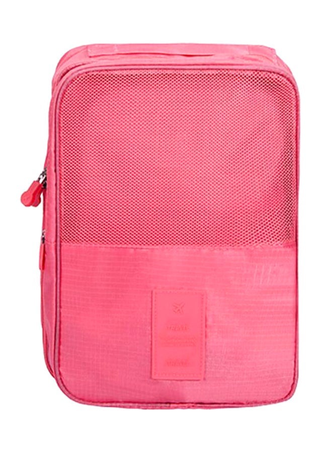 NIBEMINENT Waterproof Storage Shoe Bag Pink - Image 1