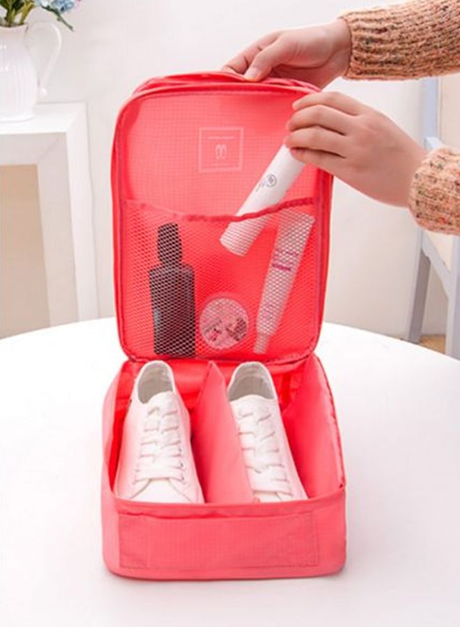 NIBEMINENT Waterproof Storage Shoe Bag Pink - Image 3