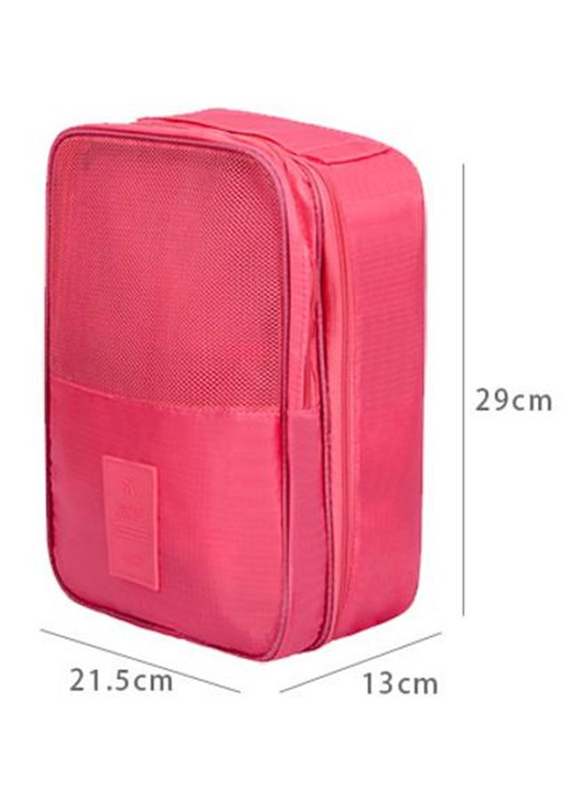 NIBEMINENT Waterproof Storage Shoe Bag Pink - Image 2