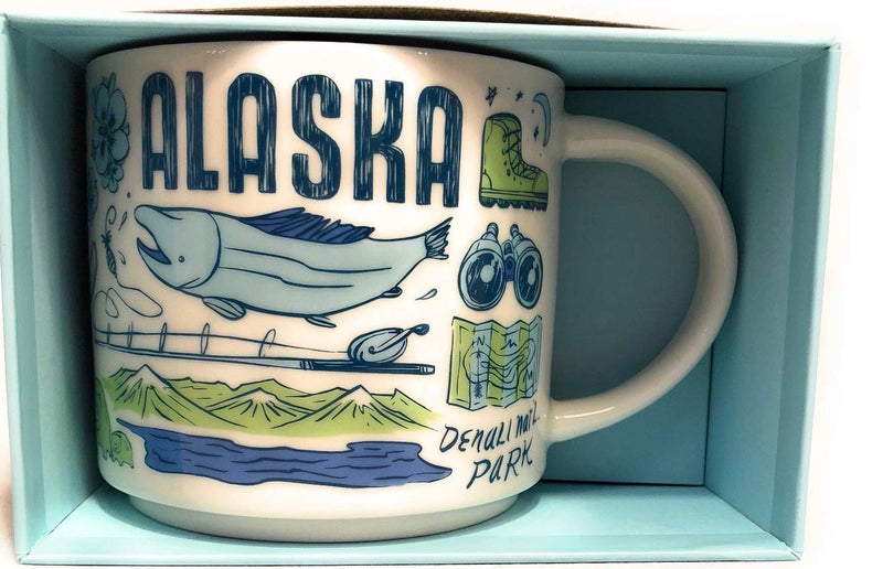 Starbucks ALASKA Been There Series Across the Globe Collection Coffee Mug 14 Ounce - Image 3