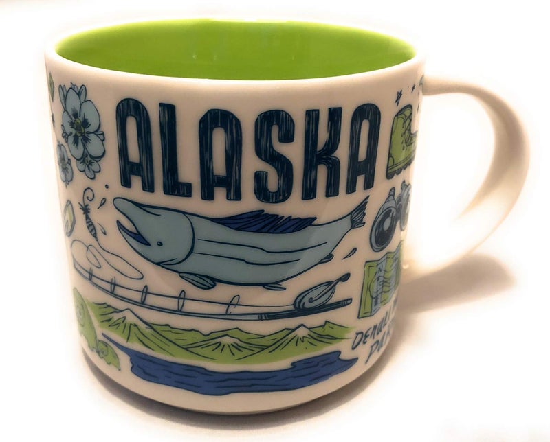 Starbucks ALASKA Been There Series Across the Globe Collection Coffee Mug 14 Ounce - Image 1