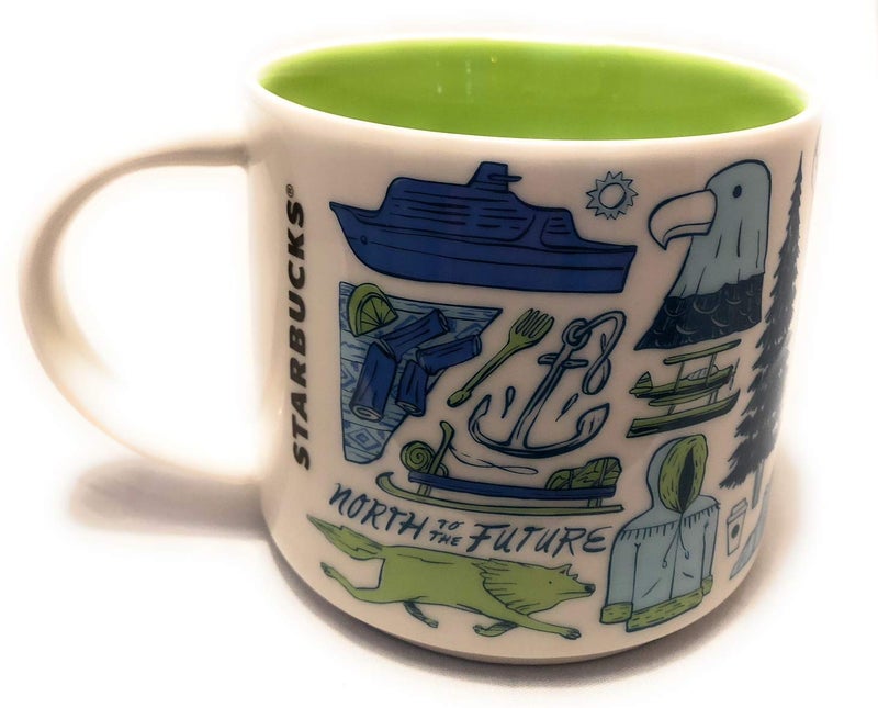Starbucks ALASKA Been There Series Across the Globe Collection Coffee Mug 14 Ounce - Image 2
