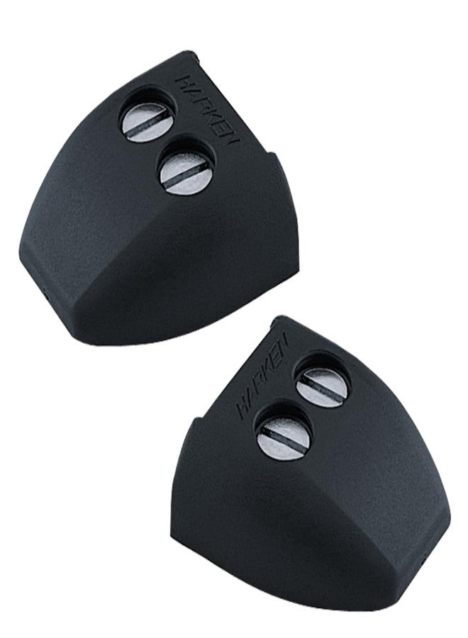 Harken Small Boat Traveler - Track Endstops and Trim Caps, line shedding end stop