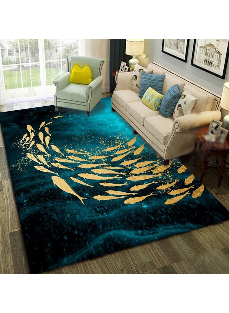 يمكن غسل السجاد المخملي الكريستالي عالي الجودة في الغسالة أو يدويًا