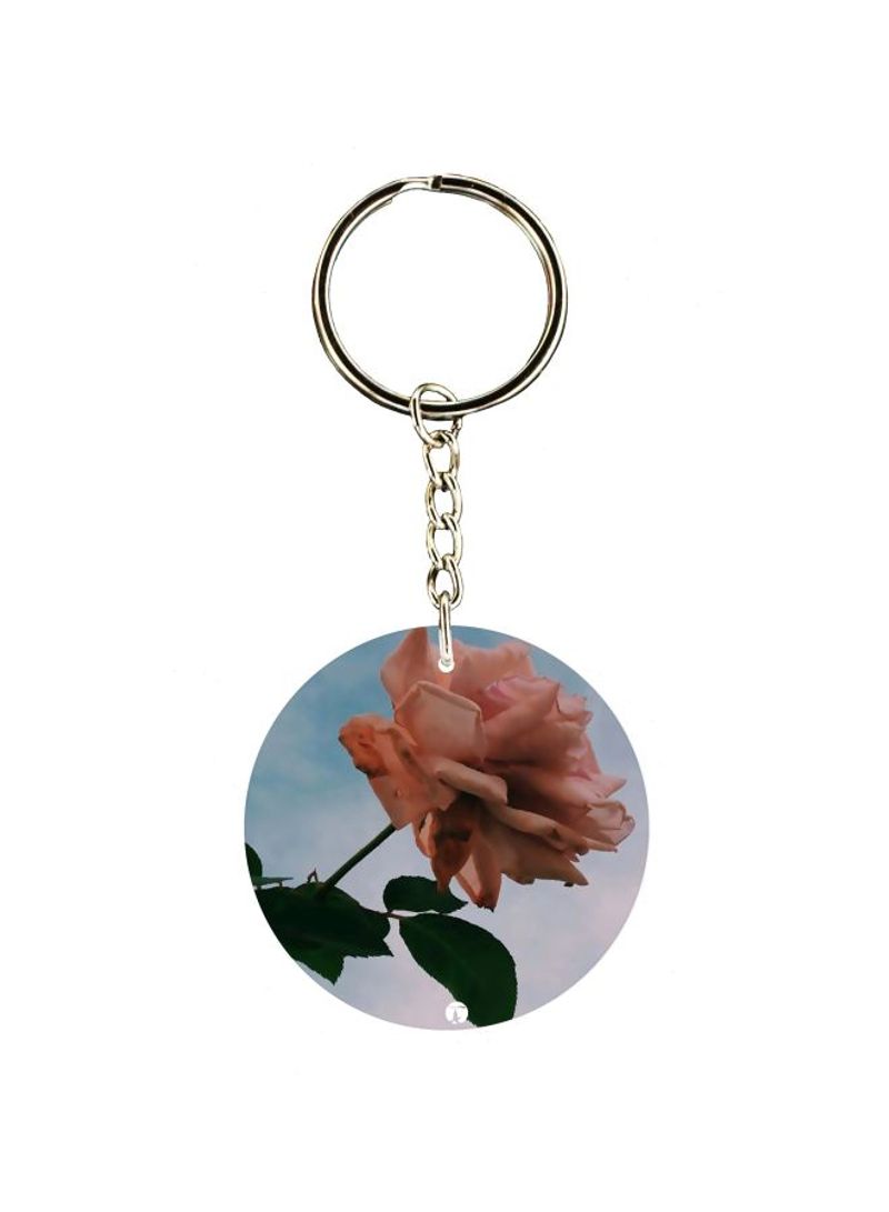 RKN Flower Printed Keychain