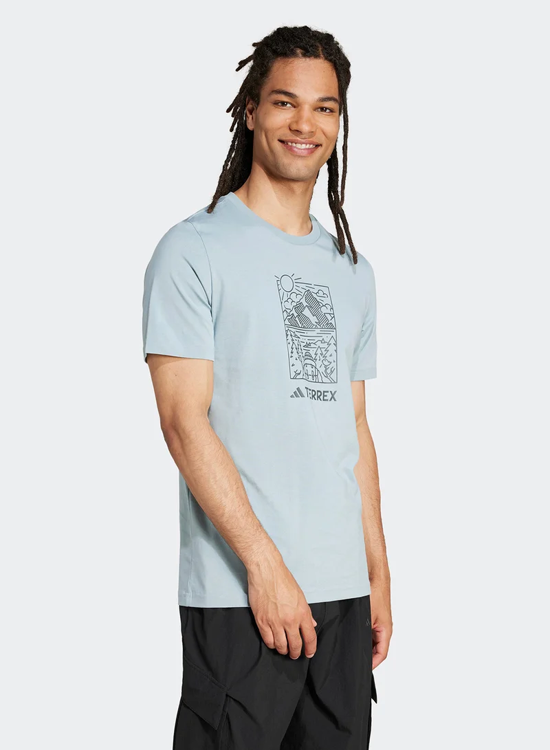 adidas تيشيرت Terrex Graphic