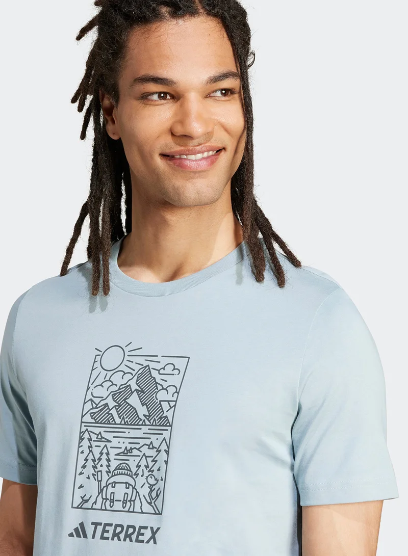 adidas تيشيرت Terrex Graphic