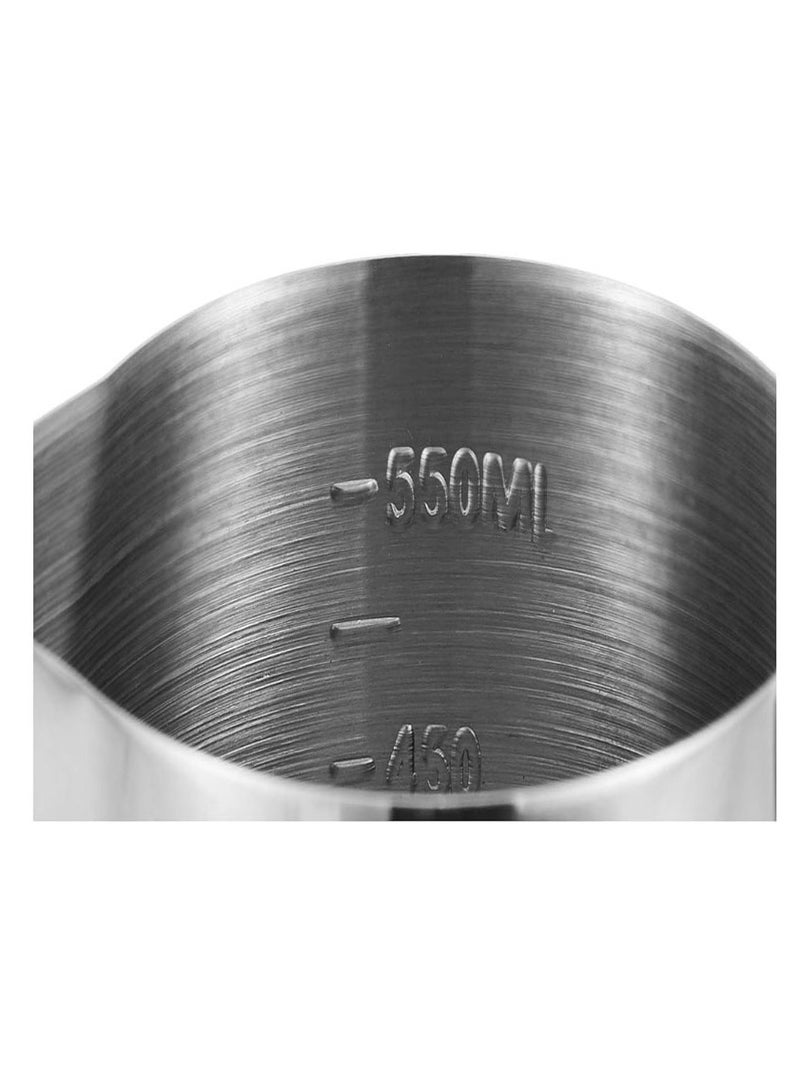 Cool Baby Kitchen Measuring Frothing Pitcher Milk Jug, 20Oz, Stainless Steel - Image 2