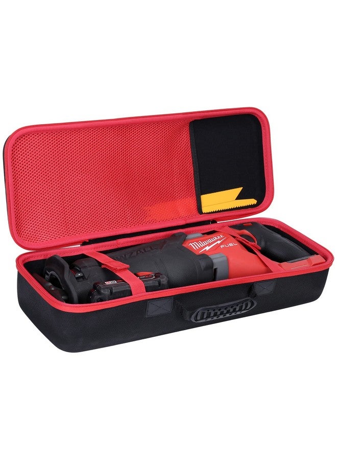Khanka Hard Case Replacement for Milwaukee M18 Fuel Sawzall Brushless Cordless Reciprocating Saw 2821-20, Case Only - Image 2