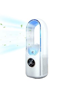 Arabest 3-in-1 Portable Air Cooler Fan With Timing Humidification Mini Air Cooler Desk Air Cooling Fan 6 Speeds Bladeless Fan  - Image 1