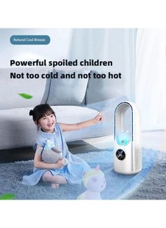 Arabest 3-in-1 Portable Air Cooler Fan With Timing Humidification Mini Air Cooler Desk Air Cooling Fan 6 Speeds Bladeless Fan  - Image 3