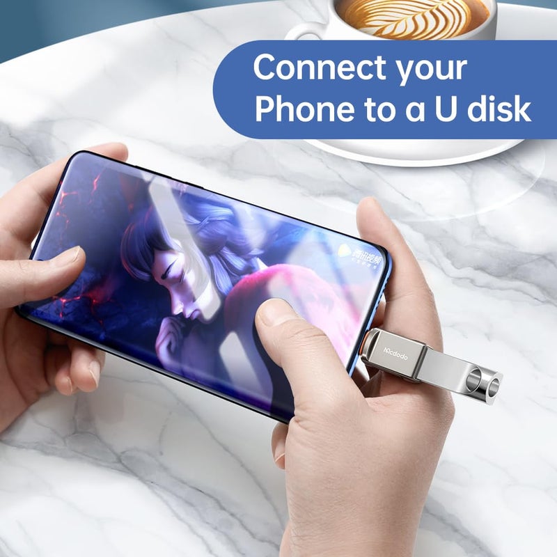 mcdodo USB Ca USB Adapter, Compact Camera USB 3.0 OTG Adapter for iPhone/iPad, Support Hub, MIDI Keyboard, Mouse, Card Reader - Image 3