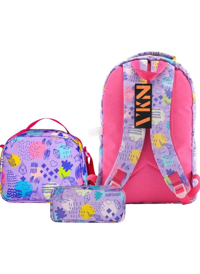 Unicorn Single Main Compartment Girls Primary School Bag Set - pzsku/Z27B0DAA1CD08DF51DB66Z/45/_/1725792540/a76894e0-5b52-48fb-b649-17da30826e27