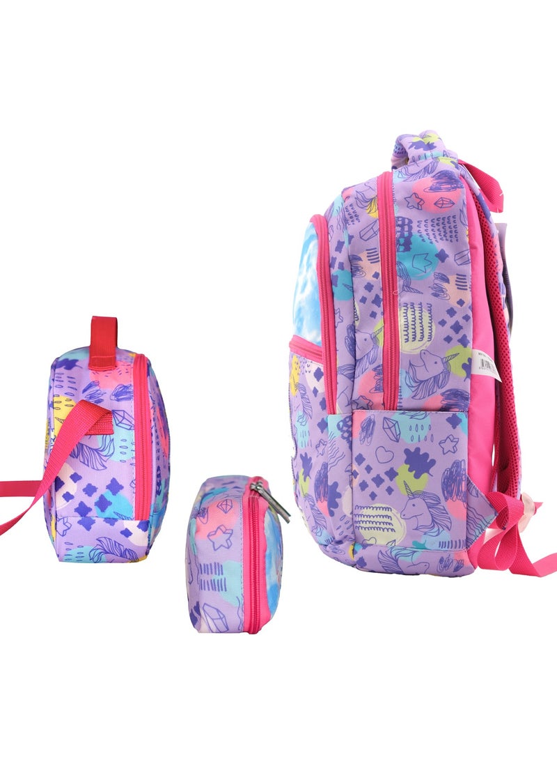 Unicorn Single Main Compartment Girls Primary School Bag Set - pzsku/Z27B0DAA1CD08DF51DB66Z/45/_/1725792592/9ec76a26-a988-444a-a2a0-395247a6550a