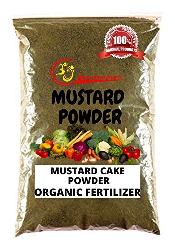 Bum Bum Bhole Extra Power Mustard Cake Powder Organic Fertilizer for Home Garden,Manure for Plants 1kg - Image 1