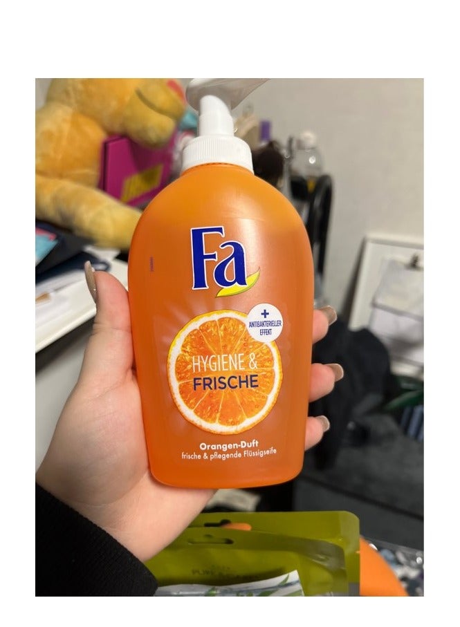 Fa  Liquid Hand Soap Orange Scent 250ml - Image 2