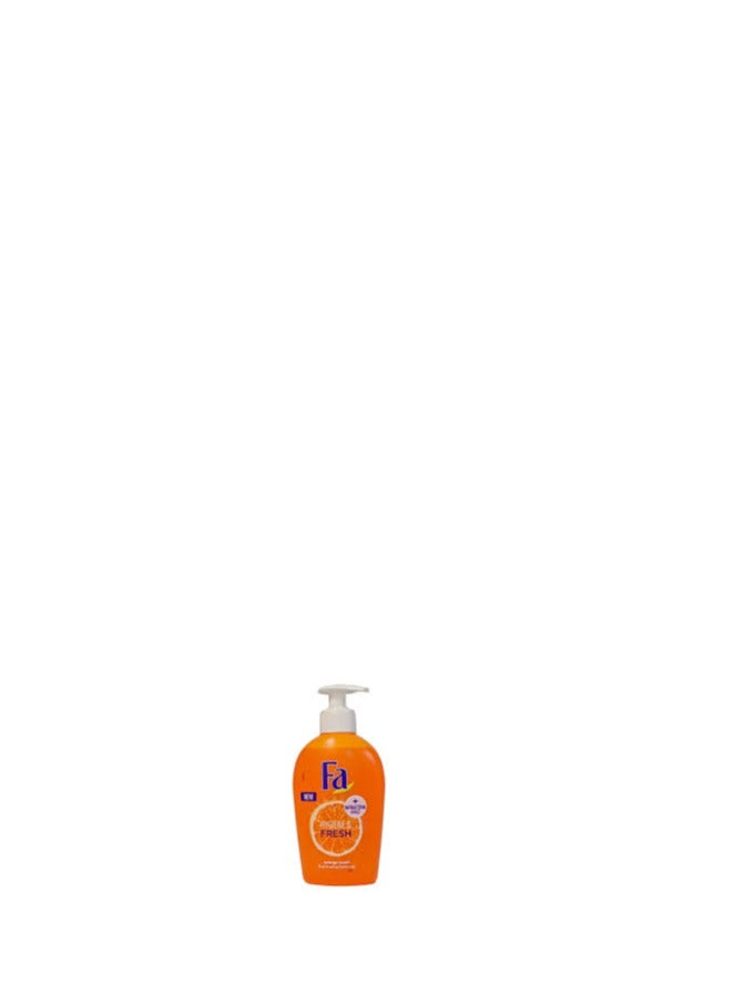 Fa  Liquid Hand Soap Orange Scent 250ml - Image 1