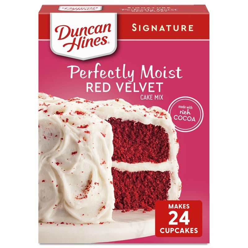 Duncan Hines خليط كعكة دانكان هاينز ريد فلفت 1525 أونصة - Image 3