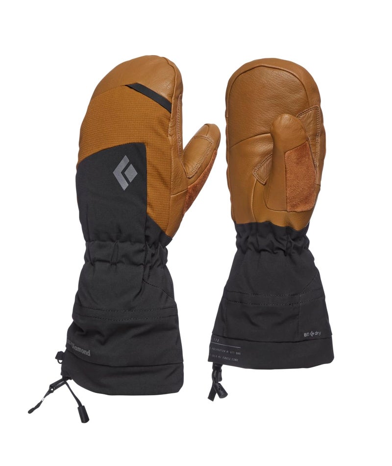 BLACK DIAMOND Men's Mercury Ski/Snow Mitts | Contains Gore-TEX Waterproof Insert | Removable Liner Mittens | Dark Curry 2.0 | Medium - Image 4