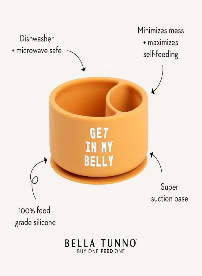 Bella Tunno Silicone Suction Bowl for Toddlers and Babies, Food Grade BPA Free Silicone, Non Slip Suction Base, Microwave & Dishwasher Safe, Ideal Baby-Led Weaning & Self Feeding Bowl, Miss Mess - Image 3