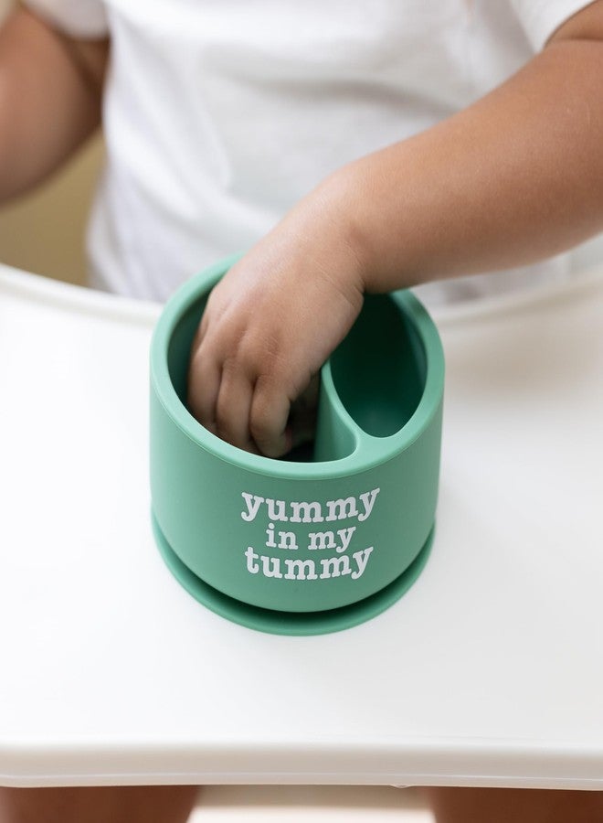 Bella Tunno Silicone Suction Bowl for Toddlers and Babies, Food Grade BPA Free Silicone, Non Slip Suction Base, Microwave & Dishwasher Safe, Ideal Baby-Led Weaning & Self Feeding Bowl, Miss Mess - Image 5