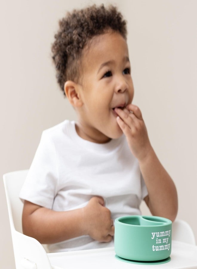 Bella Tunno Silicone Suction Bowl for Toddlers and Babies, Food Grade BPA Free Silicone, Non Slip Suction Base, Microwave & Dishwasher Safe, Ideal Baby-Led Weaning & Self Feeding Bowl, Miss Mess - Image 2