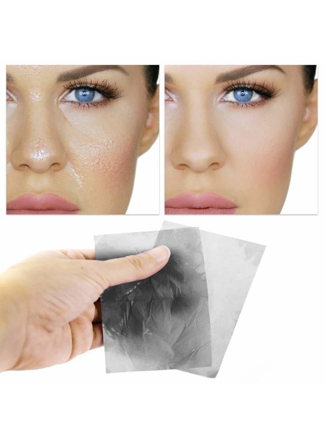 Alayna Oil Blotting Sheets for Face Natural Bamboo Charcoal Blotting Paper for Oily Skin Oil Absorbing Tissues Beauty Blotters Remove Excess Shine Organic Blot Papers For Facial Make Up & Skin Care 1 Pack - Image 4