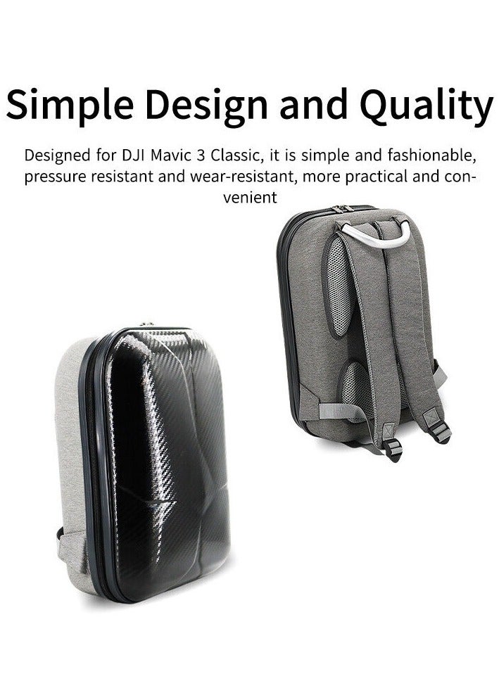 AROAQ Waterproof Travel Case Backpack Storage Bag For DJI Mavic 3 Classic Accessories  - Image 5