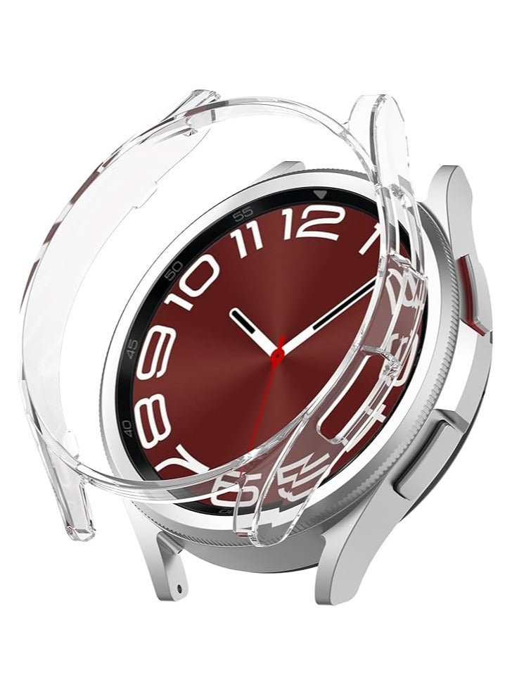 Protective Case Compatible with Samsung Galaxy Watch 6 43mm - Polycarbonate Protective Case [No Screen Film] - clear - Image 2