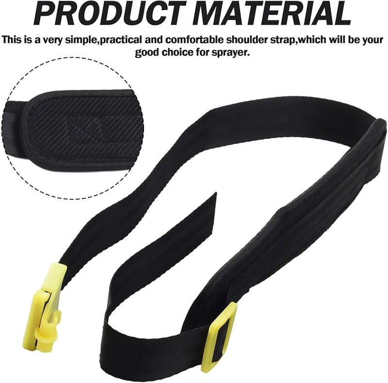 Adjustable Black Shoulder Strap Replacement For Backpack Sprayer Professional Agricultural Sprayer Accessory - Image 5