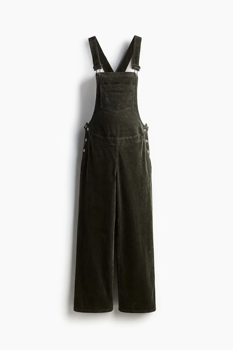 H&M MAMA Before &amp; After Corduroy dungarees
