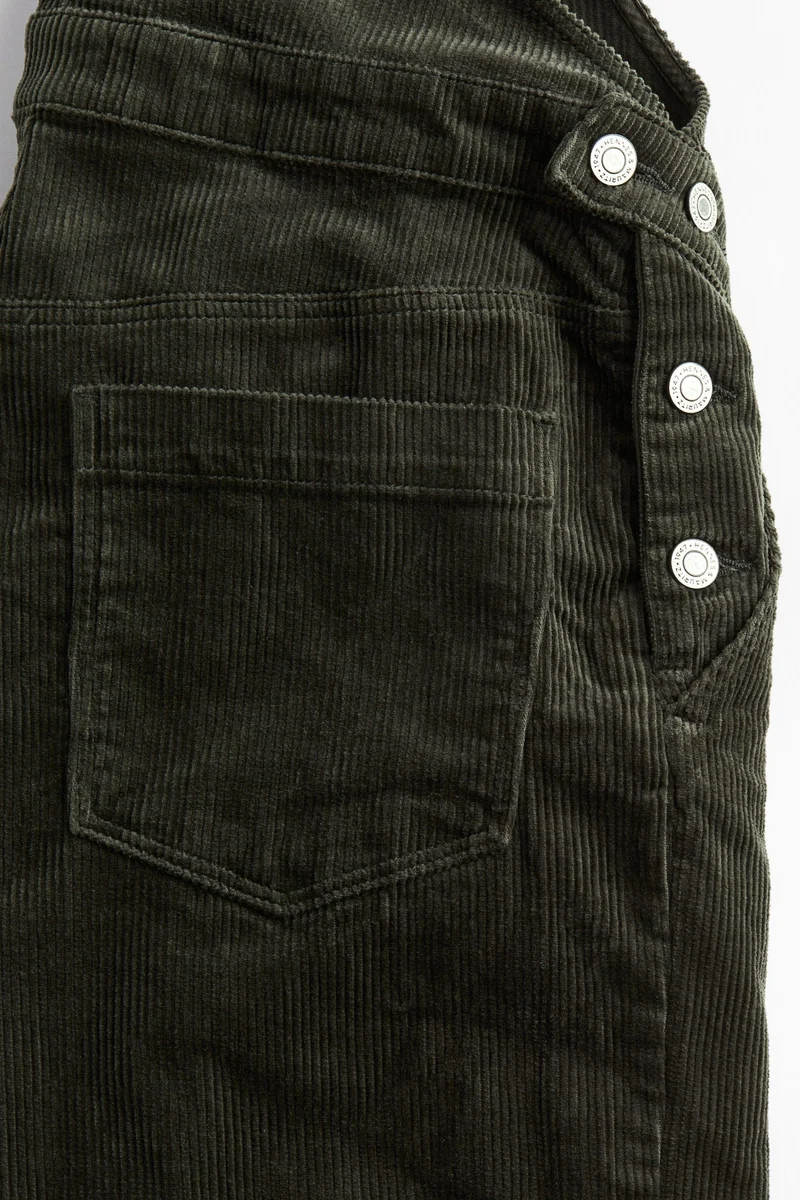 H&M MAMA Before &amp; After Corduroy dungarees