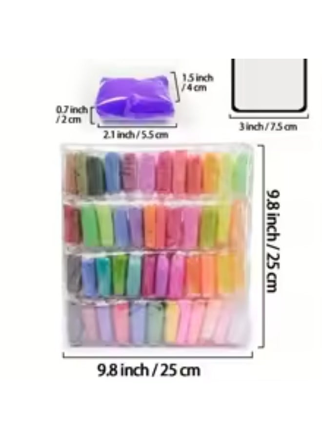 SYOSI Air Dry Clay Kit, 36 Colors Modeling Clay, Ultra Light Magic Clay with Tools, Safe and Non-Toxic Modeling Clay, Ideal Gift for Kids, Art Crafts Gift for Kids, Not Stick Hands (36 Colors+ Tools) - Image 4