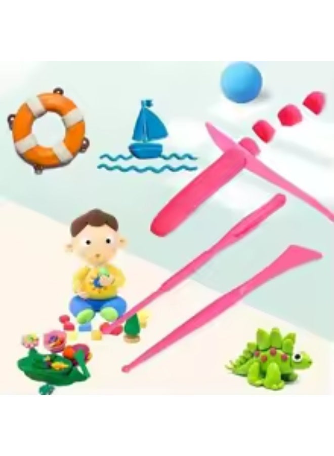 SYOSI Air Dry Clay Kit, 36 Colors Modeling Clay, Ultra Light Magic Clay with Tools, Safe and Non-Toxic Modeling Clay, Ideal Gift for Kids, Art Crafts Gift for Kids, Not Stick Hands (36 Colors+ Tools) - Image 5