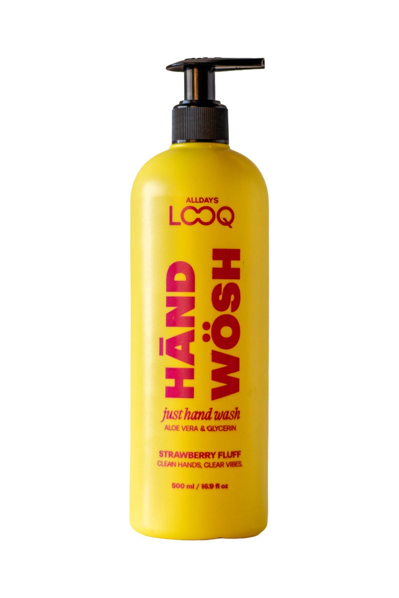 Looq Strawberry Fluff Hand Wash 500 ml