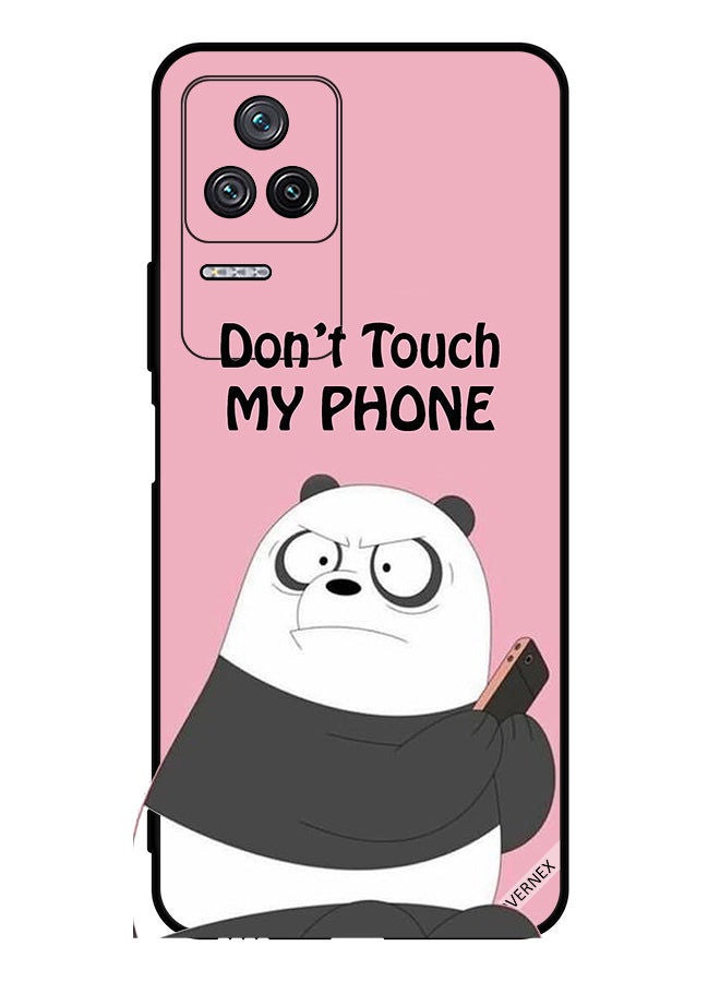 Covernex Protective Case Cover For Xiaomi Redmi K40S Don't Touch My Phone Panda - Image 1