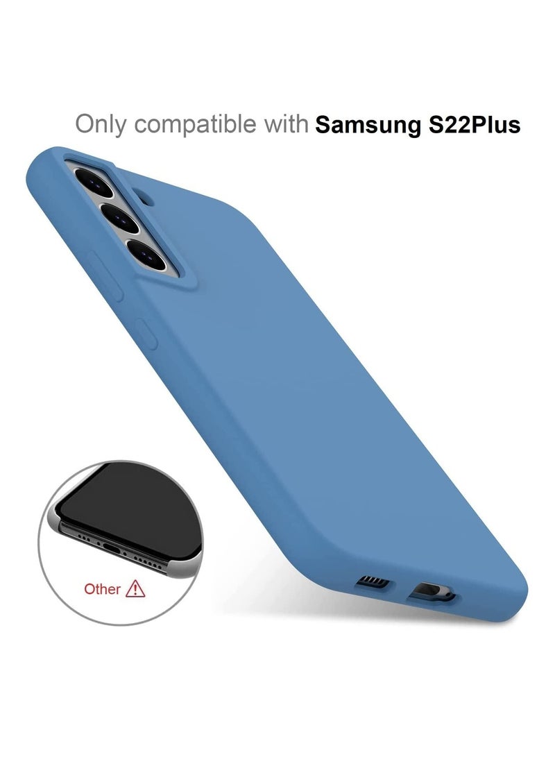 DUSALA Liquid Silicon Case Compatible with Samsung Galaxy S22 Plus Shock Proof Soft Gel Rubber Matte Finish Cover designed for Samsung Galaxy S22 Plus 6.6’ 2022 - Image 2
