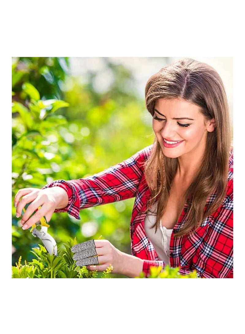 2 PCS Finger Cots Finger Cut Resistant Finger Protectors For Kitchen, Work, Sculpture, Anti-Slip - Image 3