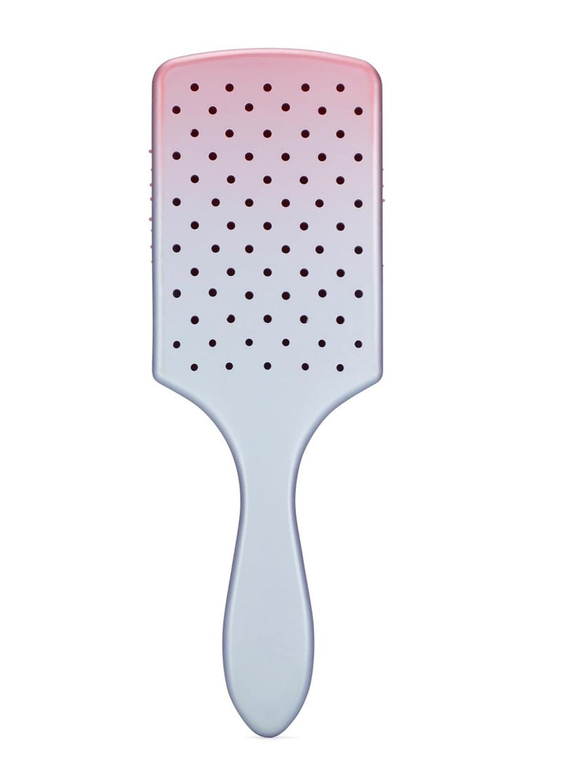 Generic Paddle Detangler Hair Brush, Pink/White Gray - Ultra-Soft Bristles with AquaVent Design – Great For Hair Treatments - Pain-Free Brush For Wet Dry Damaged Hair - Image 3