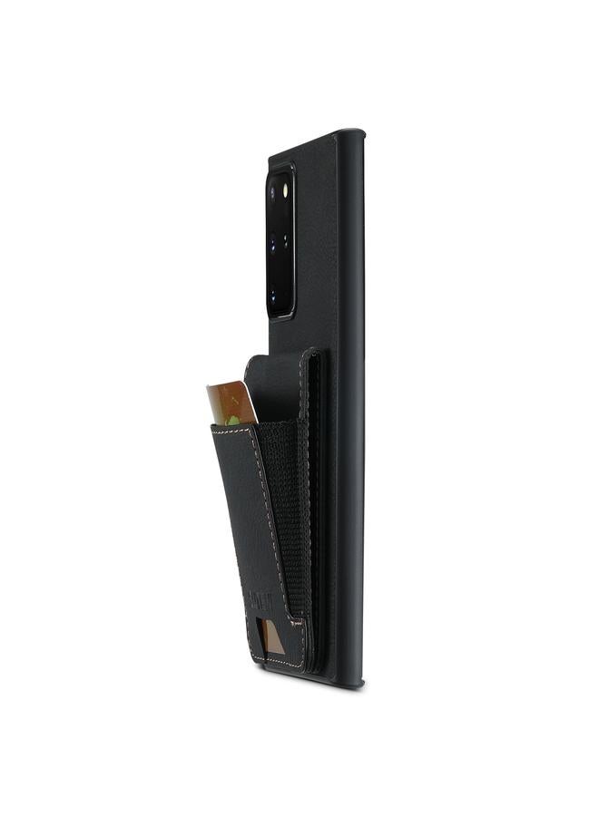 Suteni Case For Samsuny Galaxy Note20 5G H03 Litchi Leather Card Bag Stand Back Phone Case - Image 4